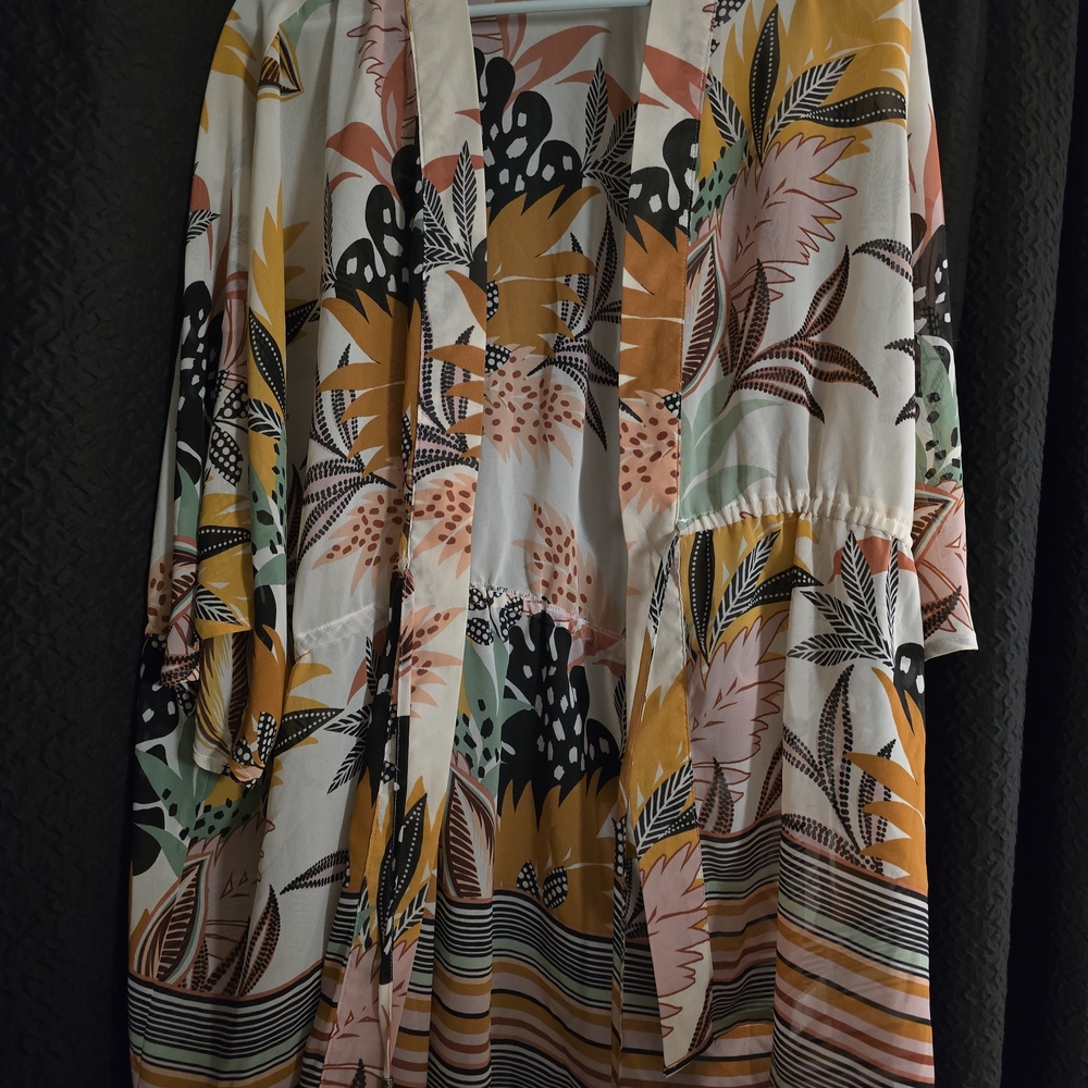 DR2 Earthy Tones Kimono